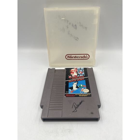 Super Mario Bros./Duck Hunt (Nintendo NES, 1985) With Nintendo Case - Picture 7 of 9